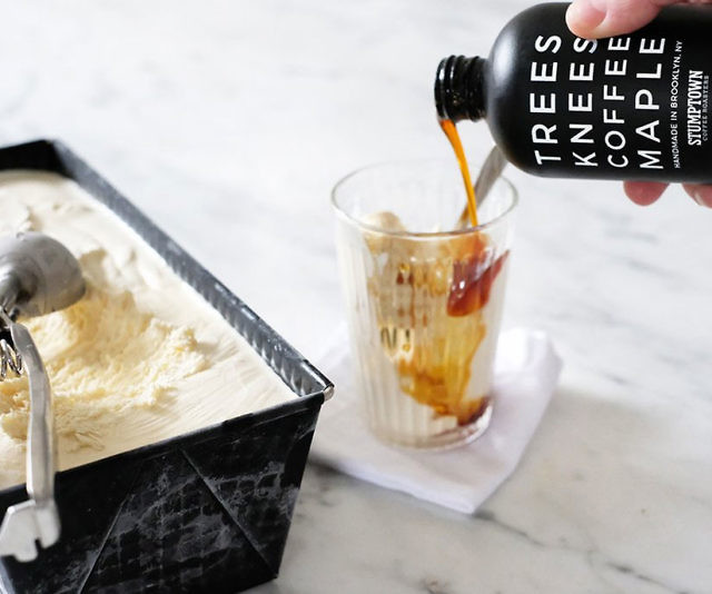 Coffee Infused Maple Syrup