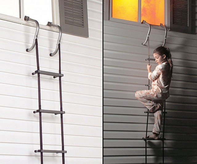 Two-Story Escape Ladder