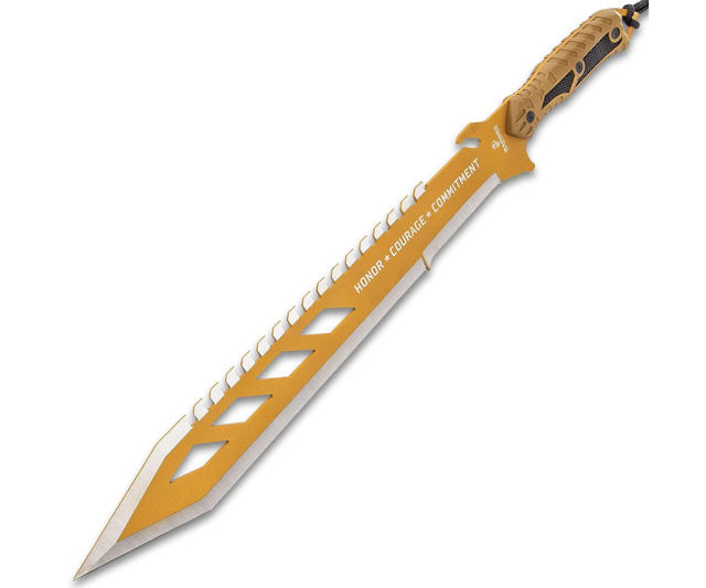 USMC Desert OPS Sawback Machete