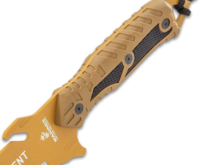 USMC Desert OPS Sawback Machete