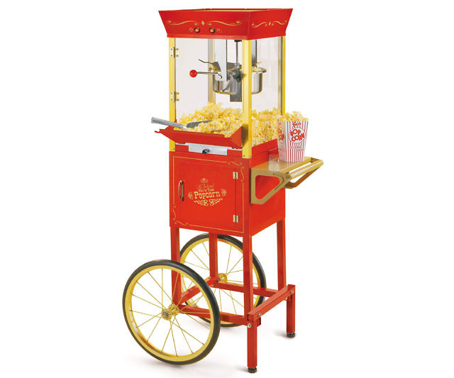 Vintage Popcorn Cart