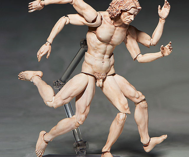 Vitruvian Man Action Figure