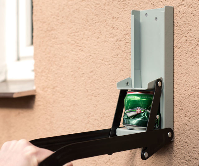 Wall Mounted Can Crusher