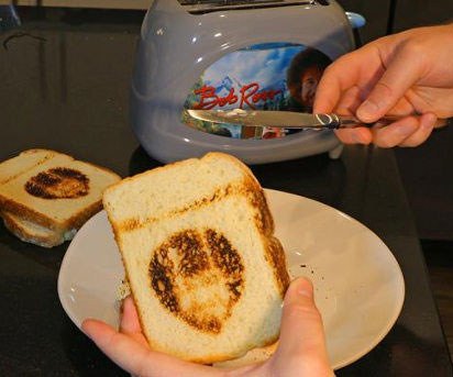 Bob Ross Toaster