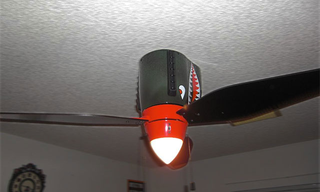 World War II Airplane Ceiling Fan