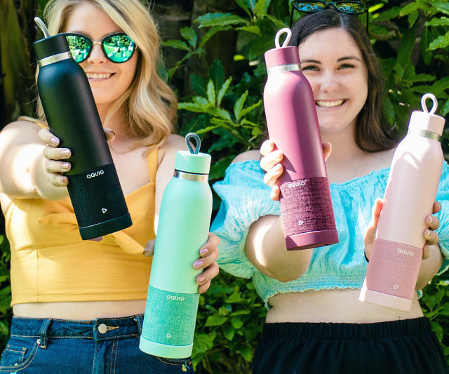 Aquio Water Bottle Speaker