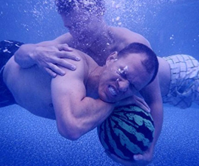 Watermelon Ball Swimming Pool Game