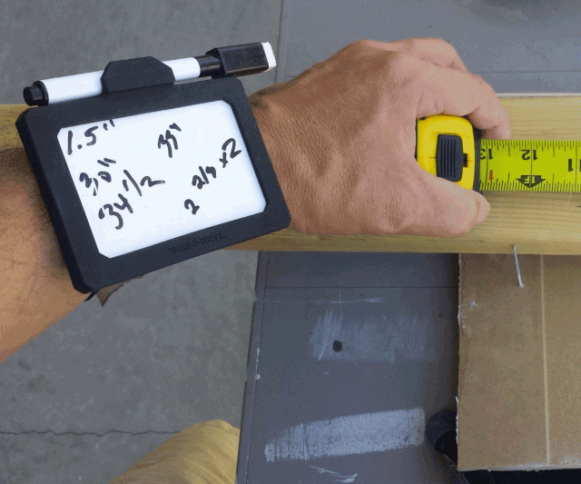 Wearable Dry Erase Board Wristband