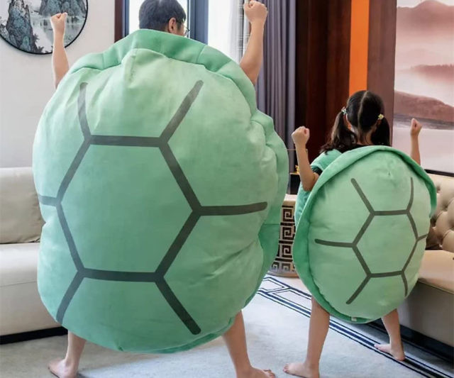 Wearable Turtle Shell Pillow