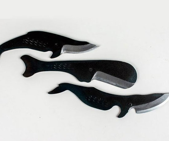 Whale Shaped Knives