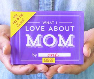 What I Love About Mom Fill-In Journal