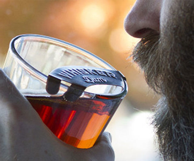 Mustache Beer Guard