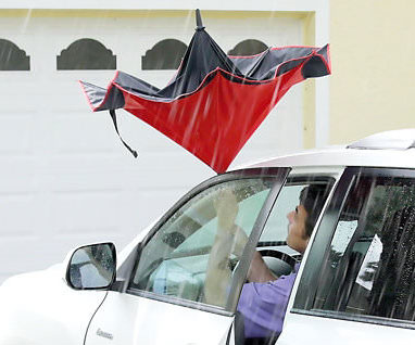 Wind Proof Reverse Open Umbrella