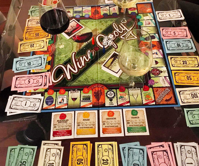 Wine-Opoly Board Game