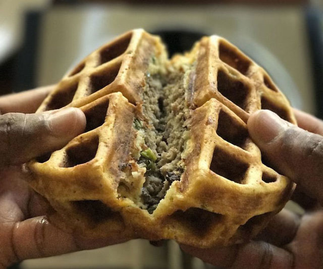 Stuffed Waffle Iron