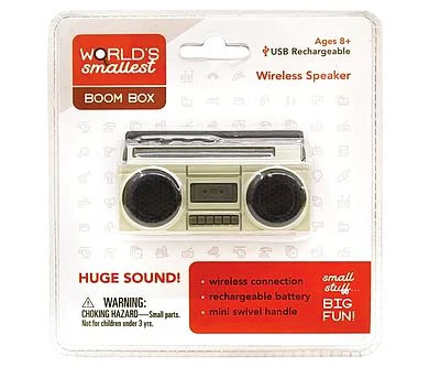 World’s Smallest Boombox