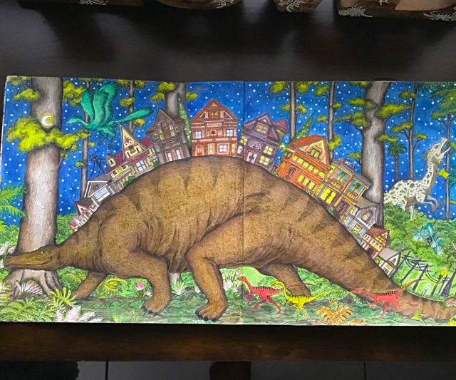 Worlds Within Worlds Coloring Book