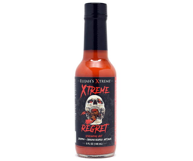 Elijah’s Xtreme Regret Hot Sauce