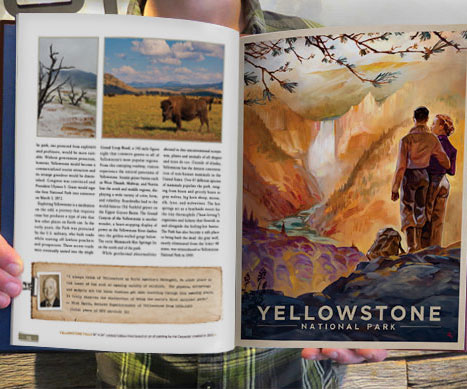 Illustrated National Parks Book