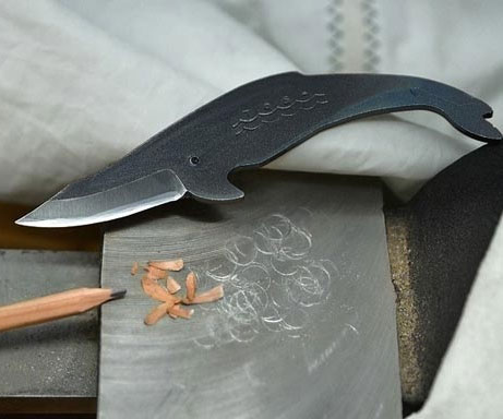 Whale Shaped Knives