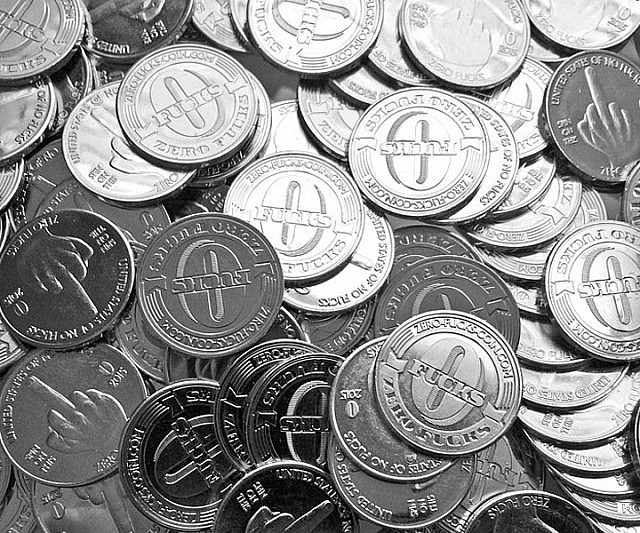 Zero F*cks Given Coins