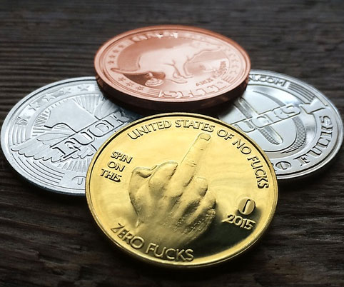 Zero F*cks Coins