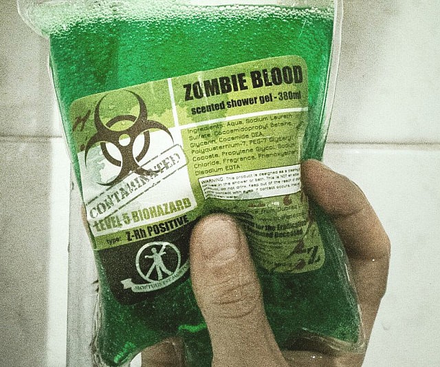 Zombie Blood Shower Gel