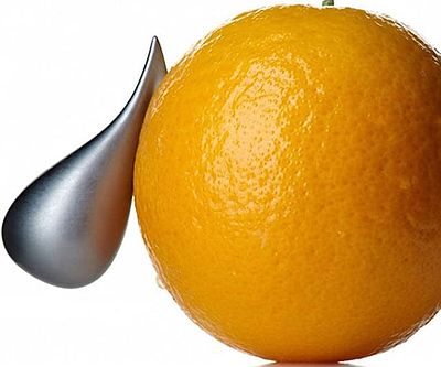 Alessi Apostrophe Orange Peeler
