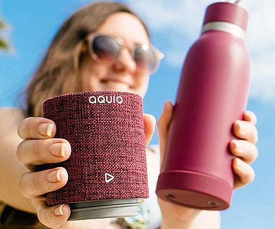 Aquio Water Bottle Speaker