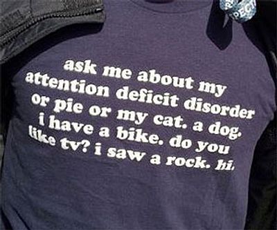 Ask About My ADD Shirt