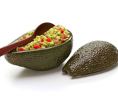 Avocado Shaped Guacamole Bowl