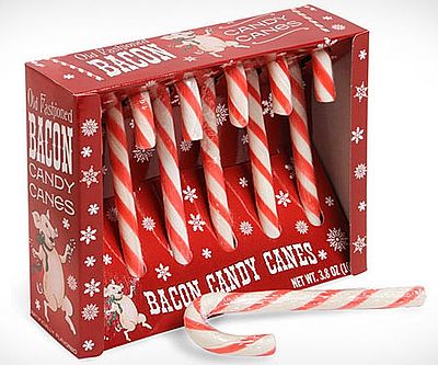 Bacon Candy Canes