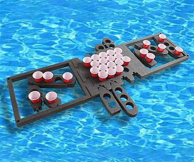 Battleship Floating Beer Pong