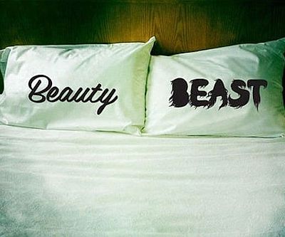Beauty And Beast Pillow Cases