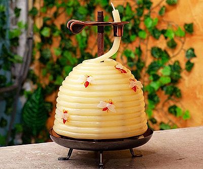 Beehive Wax Candle