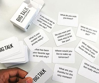 Big Talk Question Card Game