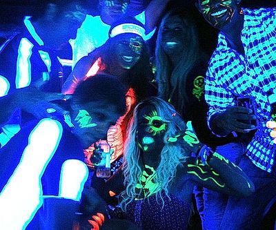 Black Light Glow Party Kit