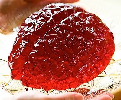 Brain Gelatin Mold