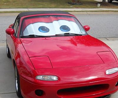 Cars Lightning McQueen Sunshade