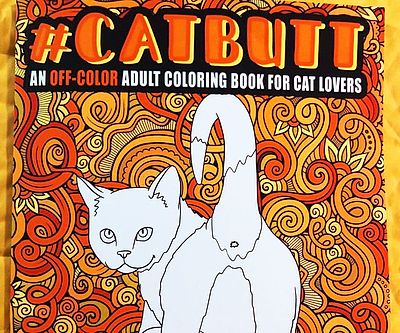 Cat Butt Coloring Book