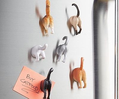 Cat Butt Refrigerator Magnets