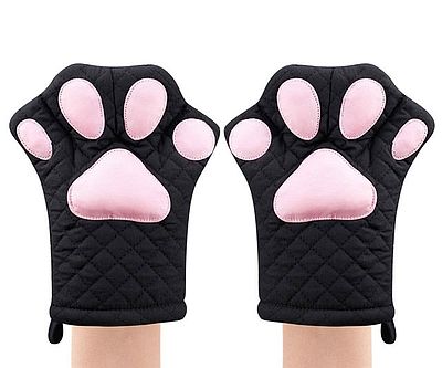 Cat Paw Oven Mitts