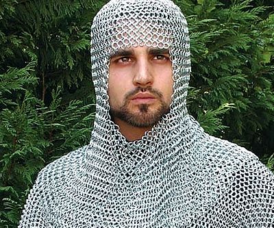 Chain Mail Shirt And Coif