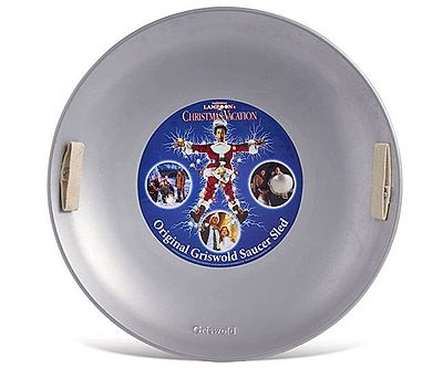 Clark Griswold’s Aluminum Saucer Sled