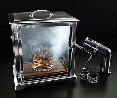 Cocktail Smoking Box & Gun