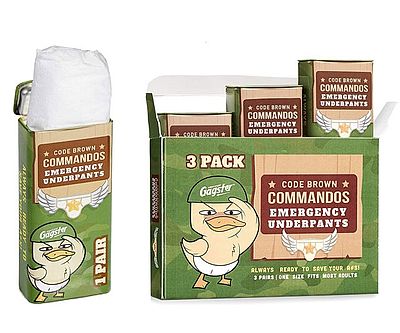 Code Brown Emergency Underpants