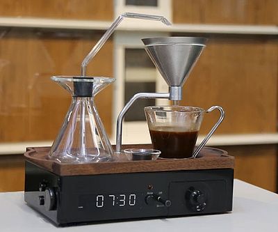 Coffee Brewing Alarm Clock