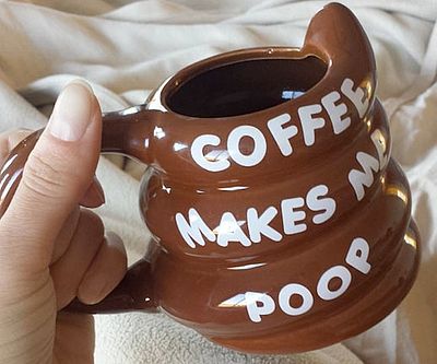 Coffee Makes Me Poop Mug