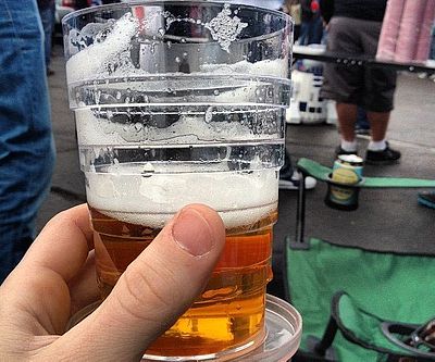 Collapsible Beer Glass