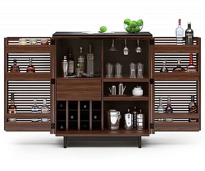 Compact Cabinet Bar